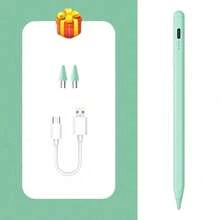 Pulpen Stylus Aktif Universal, Pulpen Layar Sentuh Latensi Rendah Kompatibel dengan Semua Ponsel & Tablet, Pensil Digital Isi Ulang dengan 2 Ujung Pengganti, Menulis Lancar Tanpa Terputus - MultiWarna - View 11