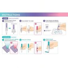 1 bút phân phối hạt vẽ kim cương tự động mới, bút phân phối hạt vẽ kim cương chống tắc phân loại nhanh, dụng cụ vẽ kim cương cầm tay công thái học, bút chấm kim cương phân loại màu chính xác, phụ kiện vẽ kim cương DIY thủ công, dùng cho người mới bắt đầu và chuyên nghiệp, đa năng - Nhiều màu - Xem 9