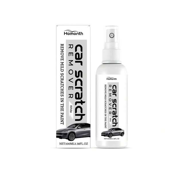 Spray Reparador de Arañazos para Autos Homonth Blanco - Cuidado de Pintura para Arañazos Finos, Protección de Brillo, Resistencia al Desgaste TWOL KMWW