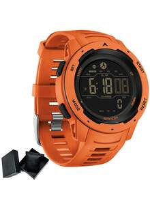 SANDA. SANDA Men Watch Pedometer Alarm Clock LED Digital Wrist Watch Multifunctional Outdoor Sport Shockproof Watches For Men - one-size - View 15
