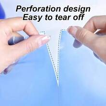 2 Rolls Transparent Disposable Bird Cage Protective Film, Adjustable And Trimmable Width, Splash Guard, Waste Collection Cover, Suitable For Parrots, Lovebirds And Sun Conures Indoor Bird Habitat Cage Decoration Accessories - View 5