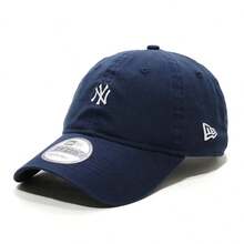 Topi Baseball NEW ERA MLB Bordir dengan Mahkota Lembut dan Pinggiran Melengkung 14205771 - Biru - View 11