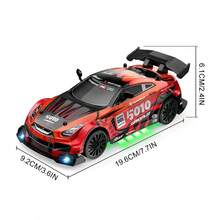 High-Speed Electric Wireless Remote Control Racing Car, Professional Drifting Stunt Remote Control Car, Indoor And Outdoor Racing Game Toy, Cool And Collectible Model Car, Perfect Birthday, Back-To-School, And Christmas Holiday Gift For Children. - Red - View 12