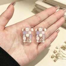 1組夢幻貓咪設計充電器與線材保護套組，耐用 Apple 18-20W 充電線保護殼，防斷線理線器 - 彩色 - 查看 6