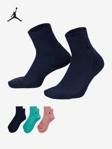 Nike Genuine JORDAN Unisex Sports Casual Short Socks 3-Pack DX9655-916 - DX9655-916 - View 1