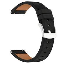 20mm Synthetic Leather Watch Band, Compatible With Venu Sq 2 Plus Vivoactive 5 3, Forerunner 165 55 645 245, Compatible With Huawei Watch GT3 GT2 42, Compatible With Samsung Galaxy Watch 7 6 5 4 40 44, Compatible With GTS 4 Smart Watch Band Accessory - 20mm - View 16