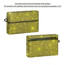 1pc Exclusive Luxury Rhinestone Studded Protective Case For TEREA, Fully Covered With A-Grade Artificial Diamonds For Sparkling Glamorous Effect, Suitable For TEREA, IQOS ILUMA, Best Used In Bright Lighting Environments - Multicolor - View 12