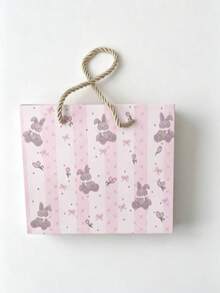 New Creative Ice Cream Rabbit Gift Bag, Highly Attractive Cartoon Souvenir Gift Bag, Handheld Paper Bag - Multicolor - View 7