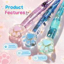 3pcs/Set Cute Cat Paw Crochet Hooks, Exclusive New Colors, Suitable For Home Or Outdoor DIY Knitting Crafts Projects, As Holiday Gifts - Crochet Set - View 5