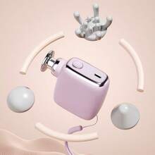 ALUSHEE Portable Mini Fascia Massage Gun, Lightweight Body Design, Powerful Performance, 3600RPM Rotation Speed. Deep Tissue Muscle Massager, Battery Capacity: 600mAh, Built-In Large Capacity Battery, Type-C Charging Interface. Mini Vibration Massager, Suitable For Travel, Office, Gym And Other Scenarios, Can Relieve Shoulder, Neck, Leg Pain - View 10