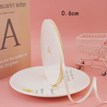 10 Yards/Roll Light Beige High-Density Matte Satin Ribbon, 0.6/5cm Wide Multi-Specification Gentle Champagne High-Gloss Satin Ribbon, Suitable For Wedding Chair Back Decoration, Party Favor Tie, Flower Packaging, DIY Bow Ribbon - Multiple Specifications - View 8