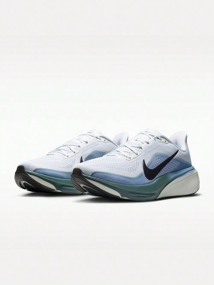 Nike Men's AIR ZOOM PEGASUS 42 Running Shoes Low-Top IB1873-005 - Dusty Blue - View 1