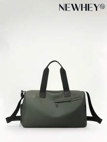 NEWHEY Men's Waterproof Handbag With Separate Shoe Compartment, Large Capacity Shoulder/Crossbody Bag - Multicolor - View 13