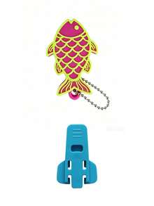 Pink Fish-Shaped Can Pull Tab Opener, Bottle Opener, Multifunctional Handheld Plastic Can And Bottle Opener Set, Kitchen Tool For Elderly, Beverage Can Label Opener, Aluminum Beverage Can Opener Protector For Cola, Beer, Soda Can Label Lid, Simple Manual Plastic Protective Ring, Lift-Up Beer Cap, Cold Drink Label Lid, Aluminum Beverage Dust Cover - View 11
