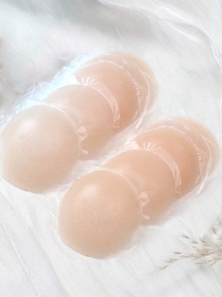 Silicone Nipple Covers Invisible Waterproof Anti-Friction Breast Pads - Multicolor - View 1
