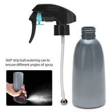1pc Refillable Fine Mist Trigger Spray Bottle, Smooth Press Uniform Continuous Spraying Empty Water Sprayer For Hair Styling, Home Cleaning, Plant Watering - Multicolor - View 3