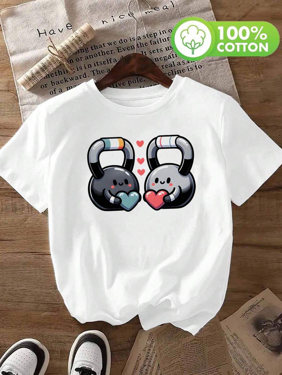 Women T-Shirts - 白色 - 查看 1