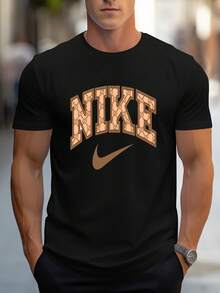 Men T-Shirts - 黑色 - 查看 7