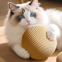 Pelotas de juguete para gatos - marrón - Ver 2