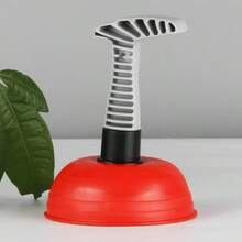 Drain Pump, Toilet Plunger, Manual Pipe Cleaning, Sturdy And Durable, Strong Suction, Lightweight And Detachable - Toilet Plunger - View 4