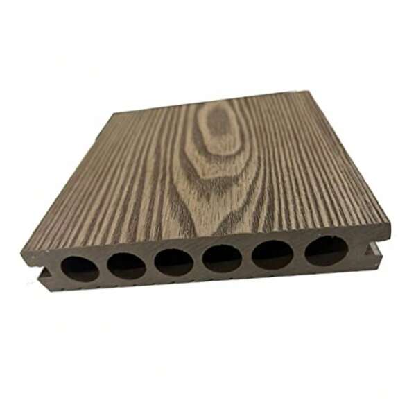 Duela PVC Deck Tablon Exterior Tabla Madera Sintético para Piso Muro 14x290cm 1 Piezas 0.4m2 A1919