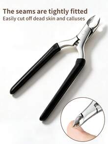 PINPAI 1 PC High-Precision Cuticle Nippers Suitable For Nail Technicians And Home Use, Cuticle Nippers, Nail Accessories - Black - View 3