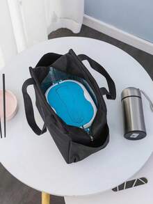 Long-Lasting Constant Temperature Insulated Large Capacity Storage Dual Side Pockets Waterproof Leak-Proof Scratch-Resistant Wear-Resistant Odor-Resistant Commute Camping Outdoor Gift Lunch Bag - Multicolor - View 6