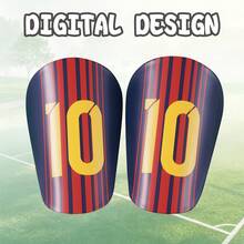 1 Pair - Football Shin Guards, Student Outdoor Soccer Activity Adult Match Leg Guards, Wear-Resistant Durable Reusable, Comfortable To Wear - Multicolor - View 9
