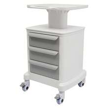 Ubfhonsi Utility Cart, Mobile Storage Cart, Commercial Hospital Office Lab Cart - White - View 1