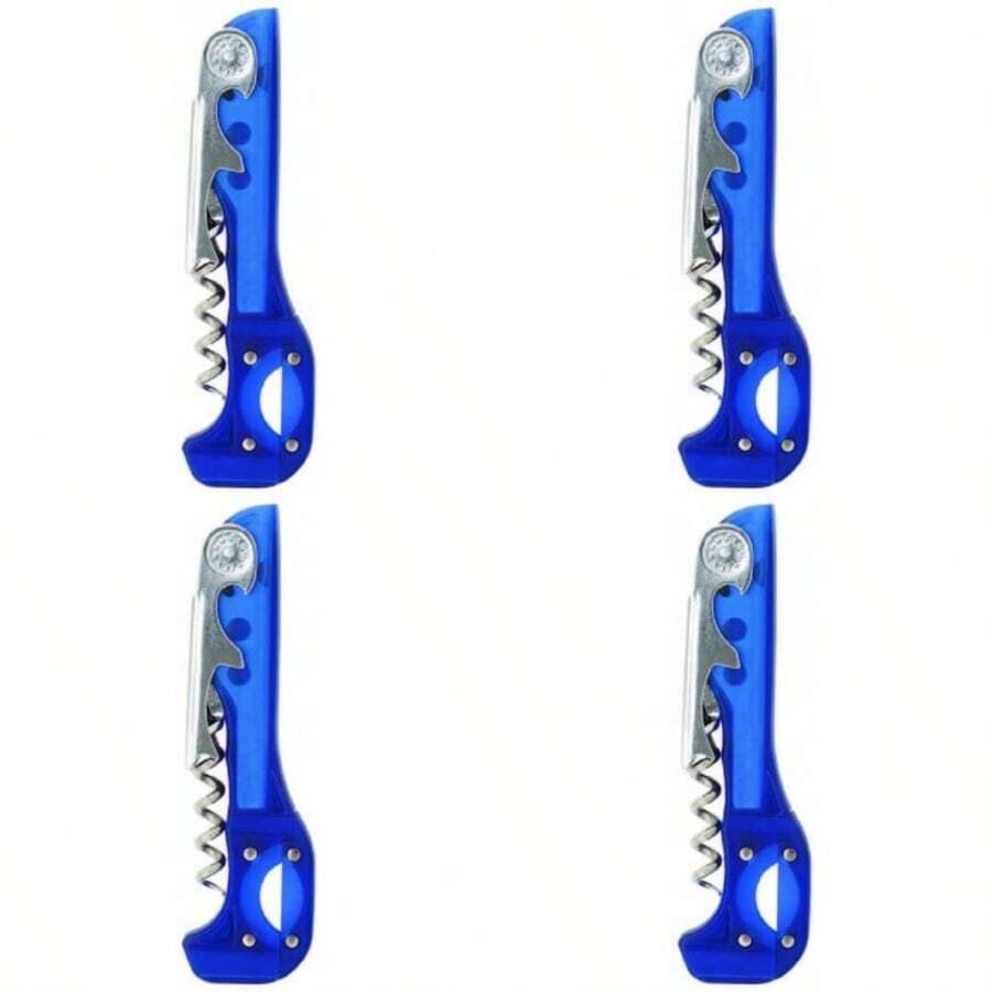 Boomerang Two-Step Corkscrew Translucent Blue - As Pic - View 1