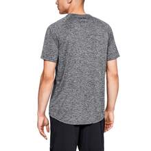 Under Armour Mens Tech T-Shirt - Black - View 4