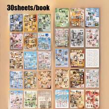 30 Lembar/Buku Stiker, Stiker Scrapbook Gaya Grafiti Pemandangan Jalanan Jepang, Stiker Bahan dengan Pola Beragam, Stiker Dekoratif Multi-Pemandangan untuk Perencana, Botol Minum, Stiker Dekoratif Casing Ponsel, Hadiah Ulang Tahun - Fotografi Sudut Jalan - View 10