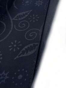 1pc Thin Bandana Sun Embossed Small Square Headscarf - Multicolor - View 4