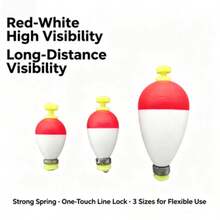 Oval-Shaped Large Belly Weighted EPS Float, Suitable For Long-Distance Casting And Lead Sinkers Fishing, Unique Design Foam Float - Multicolor - View 3