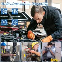 Wired Endoscope Inspection Camera, IP67 Waterproof Probe With Adjustable LED Lights & Semi‑Rigid Cable, For Car Repair, Pipe And Machinery Check, For DIY Enthusiasts And Technicians, Practical Present For Hand‑Tool Users - ±0.1 pH - View 9