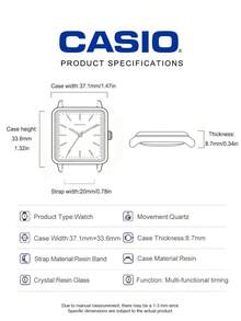 CASIO W-59-1V 復古方形數位運動手錶 50米防水 鬧鐘 計時器 中性款腕錶 - 黑色 - 查看 6