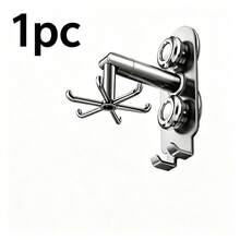 1pc Drill-Free Flexible Installation Octopus Kitchen Utensil Hook, Rotatable Multi-Function Hook, Easy To Use And Space-Saving Kitchen Storage Rack, Kitchen Utensil Holder, Kitchen Gadgets, Kitchen Essentials - View 10