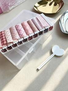 Nail Foil Storage Box, Nail Transfer Foil Storage Box, Essential For Nail Artists, Nail Supplies, Nail Consumables - Multicolor - View 10