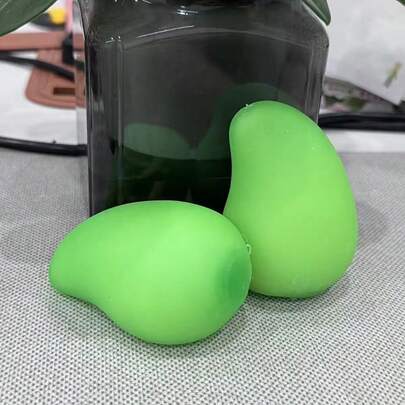 Tachimi 1 buah Mainan Pereda Stres Bola Mangga Renyah Buatan Tangan, Bola Pereda Stres Mangga Berubah Warna, Mainan Pereda Stres Sensorik ASMR, Hadiah Ulang Tahun, Hadiah Liburan, Hadiah Sempurna, Meningkatkan Suasana Hati