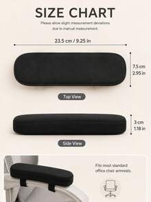 This Thickened Armrest Pad Has A Soft And Elastic Touch, Effectively Relieving Pressure On Elbows And Forearms, Reducing Fatigue From Long Hours Of Office Work, Suitable For Home And Office Environments. - One Size - View 4
