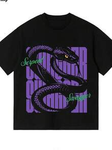Men T-Shirts - 黑色 - 查看 7