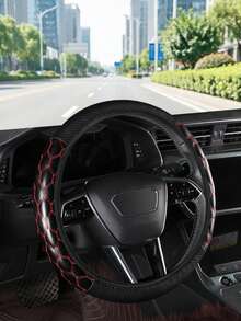 1件裝新款汽車方向盤套，無內圈，熱銷四季通用方向盤套 - 彩色 - 查看 9