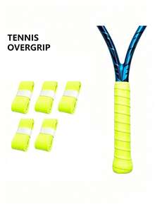 3/5/10pcs Super Comp Racquet Tennis Grip Tape, Anti-Slip Wear-Resistant Absorbent Overgrip, Outdoor Training Replacement Grip, Universal Padel, Badminton, Tennis Racket Sports Accessories - Multicolor - View 14