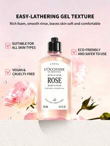 L'Occitane 玫瑰香氛沐浴露 250ml-8.4 FL.0Z. - Rose Perfumed Shower Gel-250ml-8.4 FL.0Z. - 查看 4