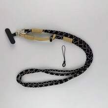 1pc Color Lanyard Crossbody Shoulder StrapsKeychain Key Ring Adjustable BraidedRope With Gasket Mobile Phone Fori - Multicolor - View 15