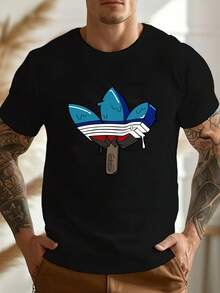 Camisetas de hombre - Negro - Ver 6
