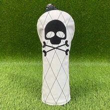 Golf Club Cover, Club Head Cover, Wooden Club Cover,Straight Line Push Rod Cover, Club Protection Cover, Iron Club Cover,Golf Accessories - White - View 8