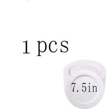 1/20/25/50pcs Pure White Round Flat Plates, Versatile Western Table Decor Plates, Wedding Banquet Birthday Party Platter Base, Cafe Dessert Display Tray, Home Gathering Fruit Snack Plate, Commercial Event Tabletop Arrangement Tableware, Large Capacity Minimalist Home Dining Dish - White - View 17