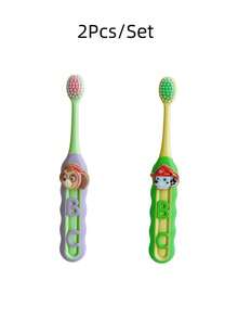 1/2Pcs/Set Paw Patrols Toothbrush Soft Bristle Toiletry Tools Cartoon Anime Chase Skye Woman Man Toothbrushes - Multicolor - View 17