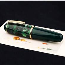 (MAJOHN) Cute Short Fountain Pen With Fine Nib, Mini Ink Pen With Gift Box, Designer Stationery Gift For Men And Women - Multicolor - View 9